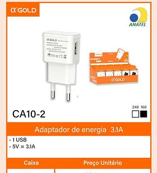 Fonte 3.1A a’GOLD