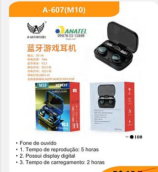 fone Bluetooth M10 LTOMEX