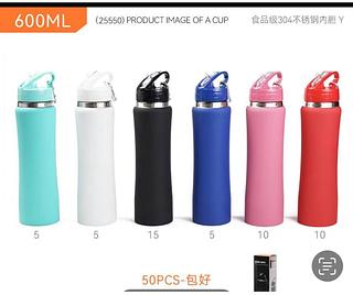 Garrafa térmica com 1 bico 600ml