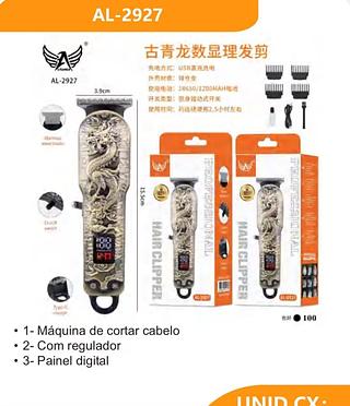 Máquina de cortar cabelo digital dragão